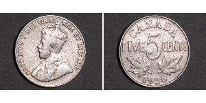 5 Цент Канада Нікель Георг V (1865-1936)