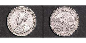 5 Цент Канада Нікель Георг V (1865-1936)