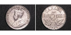 5 Цент Канада Нікель Георг V (1865-1936)