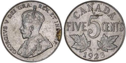5 Цент Канада Нікель Георг V (1865-1936)