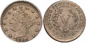5 Цент США (1776 - ) Нікель/Мідь 
