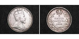 5 Цент Канада Срібло Едвард VII (1841-1910)