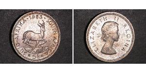 5 Шилінг Південно-Африканська Республіка (1910 - ) Срібло Єлизавета II (1926-2022)