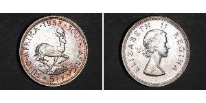 5 Шилінг Південно-Африканська Республіка (1910 - ) Срібло Єлизавета II (1926-2022)
