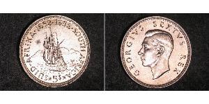 5 Шилінг Південно-Африканська Республіка (1910 - ) Срібло Георг VI (1895-1952)