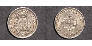 60 Centavo Portuguese India (1510-1961) Copper/Nickel 