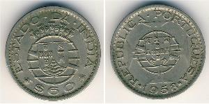 60 Centavo Inde portugaise (1510-1961) Cuivre/Nickel 