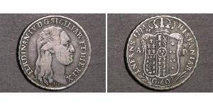 60 Grana Italian city-states Срібло Ferdinand I of the Two Sicilies (1751 - 1825)