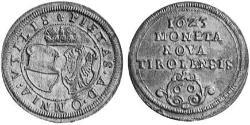 60 Kreuzer Saint-Empire romain germanique (962-1806) Argent 