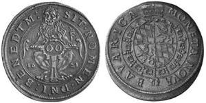 60 Kreuzer Duchy of Bavaria (907 - 1623) Silver Maximilian I, Elector of Bavaria (1573 – 1651)