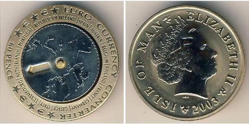 60 Penny Isla de Man  