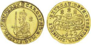 60 Shilling Reino de Inglaterra (927-1649,1660-1707) Oro Carlos I (1600-1649)
