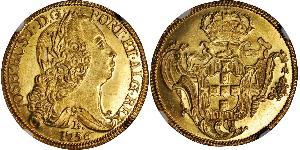6400 Reis Brasilien Gold Joseph I of Portugal (1714-1777)