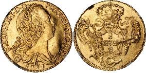 6400 Reis Brasilien Gold Joseph I of Portugal (1714-1777)