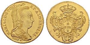 6400 Reis Brasile / Regno del Portogallo (1139-1910) Oro Maria I del Portogallo (1734-1816)
