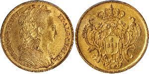 6400 Reis Brasile / Regno del Portogallo (1139-1910) Oro Maria I del Portogallo (1734-1816)