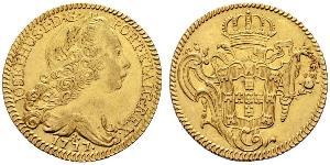 6400 Reis 巴西 金 Joseph I of Portugal (1714-1777)