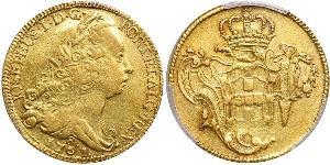 6400 Reis 巴西 金 Joseph I of Portugal (1714-1777)
