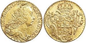 6400 Рейс Бразилия Золото Joseph I of Portugal (1714-1777)