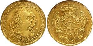6400 Рейс Бразилия Золото Педру III король Португалии (1717-1786)