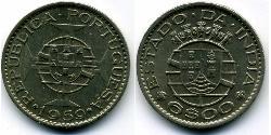 6 Escudo Portuguese India (1510-1961) Copper/Nickel 
