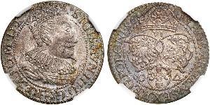 6 Grosh Confederazione Polacco-Lituana (1569-1795) Argento Sigismund III