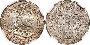 6 Grosh Polish-Lithuanian Commonwealth (1569-1795) Silver Sigismund III of Poland