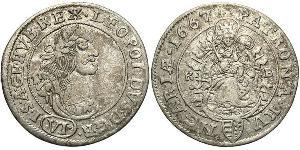 6 Kreuzer Hongrie (1989 - ) Argent 