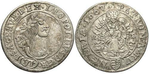 6 Kreuzer Hongrie (1989 - ) Argent 