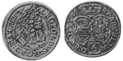 6 Kreuzer Saint-Empire romain germanique (962-1806) Argent 