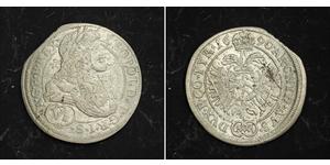6 Kreuzer Saint-Empire romain germanique (962-1806) Argent 
