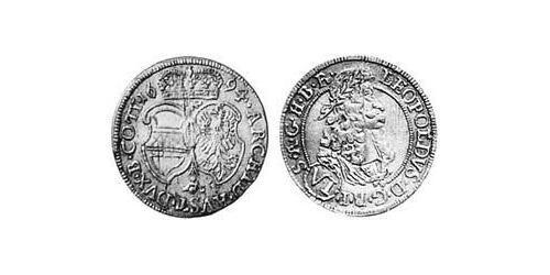 6 Kreuzer Saint-Empire romain germanique (962-1806) Argent 