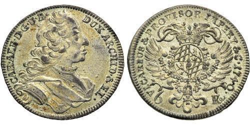 6 Kreuzer Électorat de Bavière (1623 - 1806) Argent 
