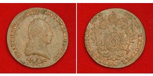 6 Kreuzer Saint-Empire romain germanique (962-1806) Cuivre Francis II, Holy Roman Emperor (1768 - 1835)