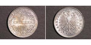 6 Kreuzer Deutschland Silber 