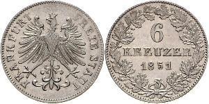 6 Kreuzer Germany Silver 