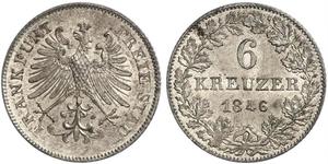 6 Kreuzer Germany Silver 