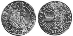6 Kreuzer Holy Roman Empire (962-1806) Silver 
