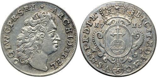 6 Kreuzer States of Germany Silver 