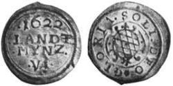 6 Kreuzer Duchy of Bavaria (907 - 1623) 銀 Maximilian I, Elector of Bavaria (1573 – 1651)