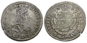 6 Kreuzer 奥地利历史 (1156 - 1806) 銀 
