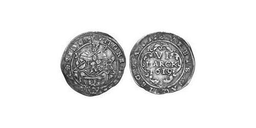 6 Marck Reichsstadt Aachen (1306 - 1801) Silber 