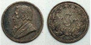6 Penny Sudáfrica (1910 - ) Plata 