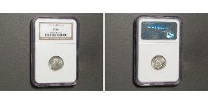 6 Penny Sudáfrica (1910 - ) Plata Isabel II (1926-2022)
