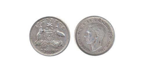 6 Penny Australie (1939 - )  