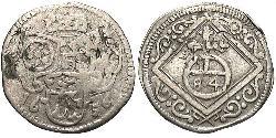 6 Pfennig Deutschland Silber 
