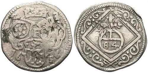6 Pfennig 德国 銀 
