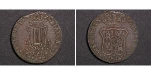 6 Quarto Kingdom of Spain (1814 - 1873) 銅 