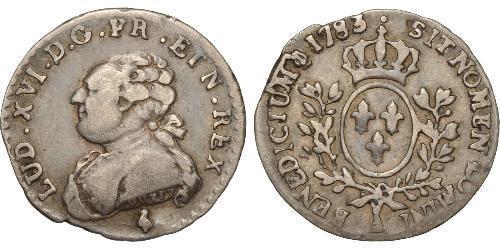 6 Sol Kingdom of France (843-1791) Silber Ludwig XVI (1754 - 1793)