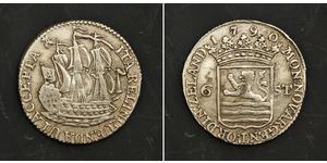 6 Stuiver Netherlands Silver 